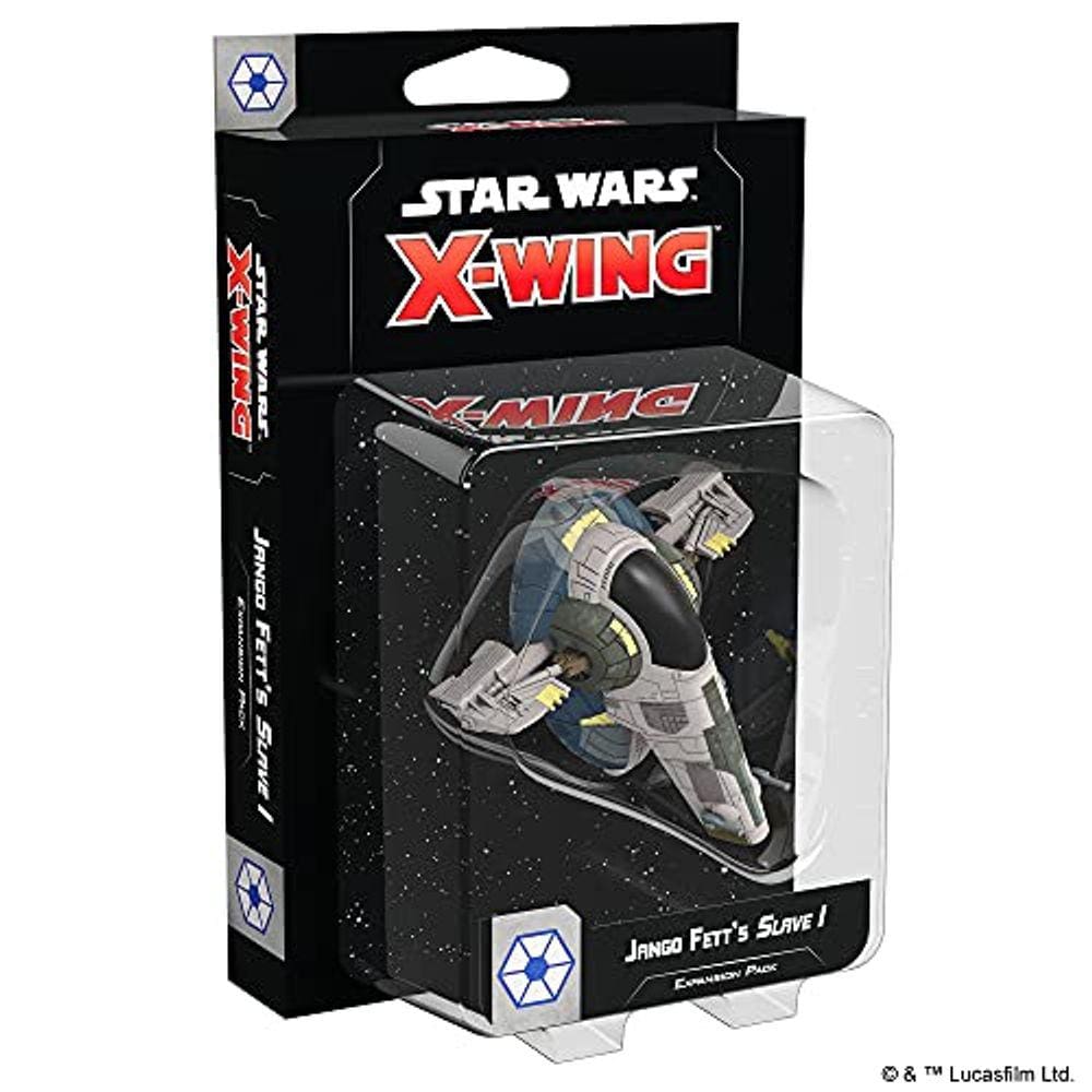 Star Wars X-Wing 2ª Edição Miniaturas Jogo Jango Fett`s Slave I EXPANSION PACK | Jogo de Estratégia para Adultos e Adolescentes | Idade 14+ | 2 jogado