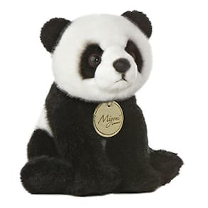 Pelúcia de urso panda Miyoni Aurora World, 8"