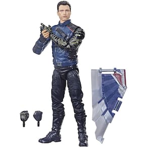 Avengers Hasbro Marvel Legends Série 6 polegadas Action Figure Toy Winter Soldier, Premium Design e 2 Acessórios, para Crianças de 4 anos ou mais