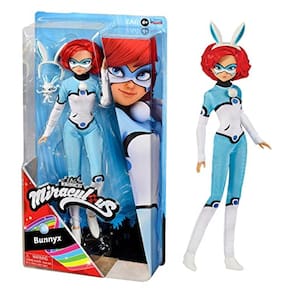 Boneca Ladybug Bunnyx c/ faixa fofa e orelhas de coelho - Playmates Toys