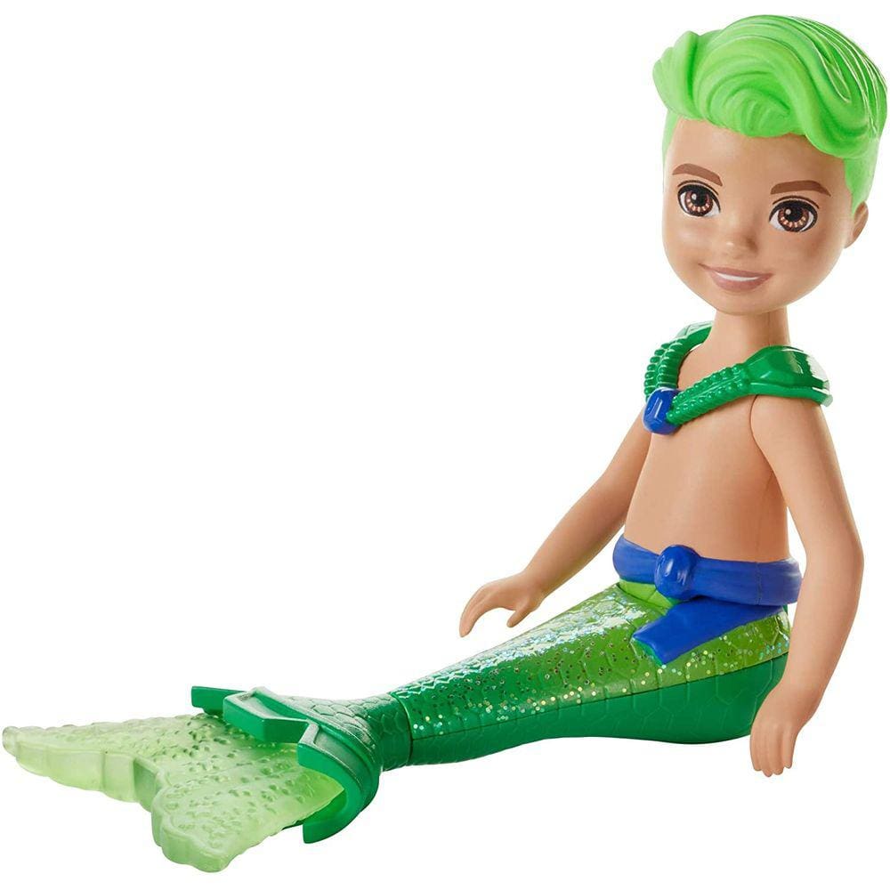 Boneca Merboy Verde, Dreamtopia, 6.5”, Chelsea