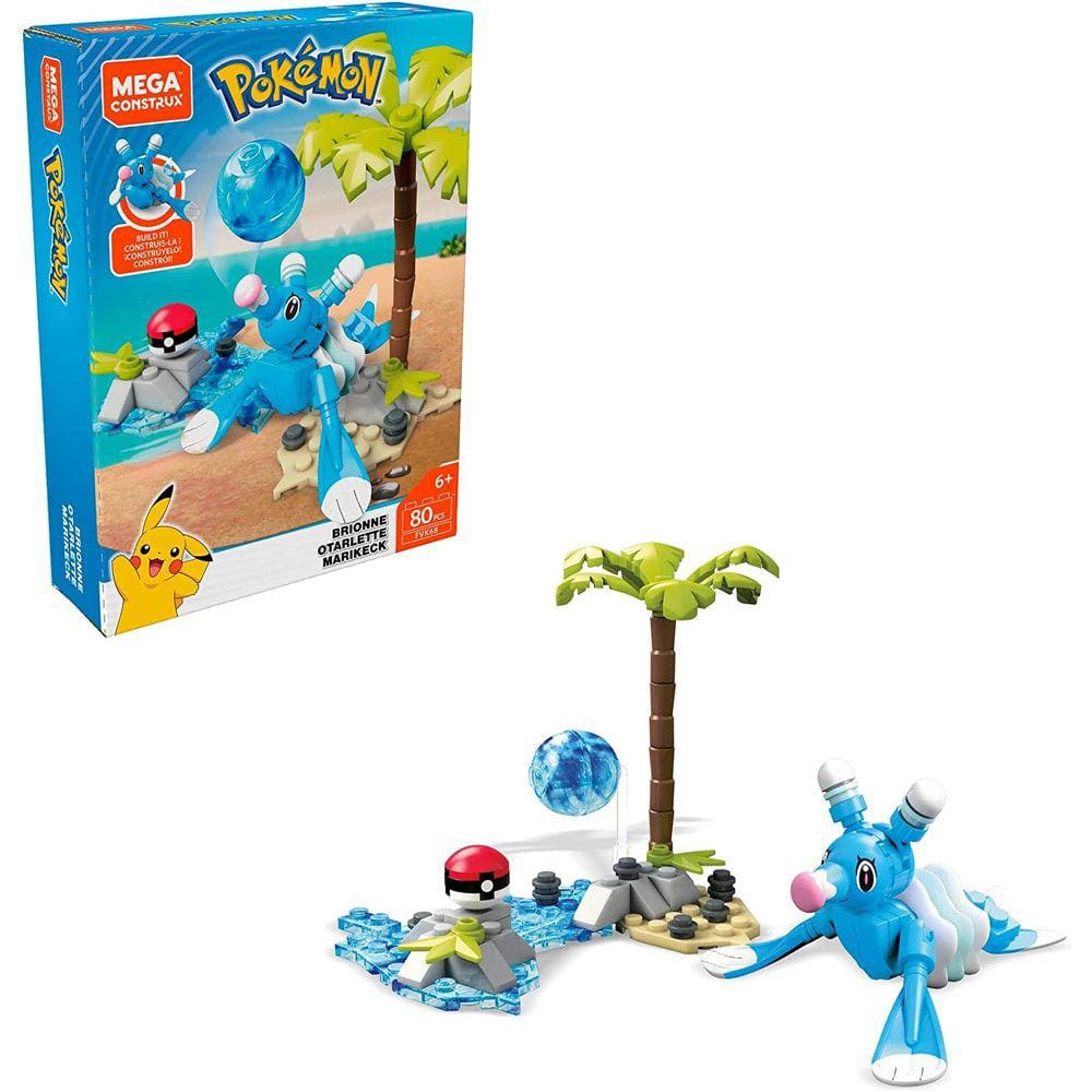 Mega Construx Pokemon Brionne Conjunto de Edifícios