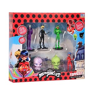 Figuras Miraculous Ladybug PMI | 8 Figuras de 16cm | 6 + 2 Raras (Assortment B)