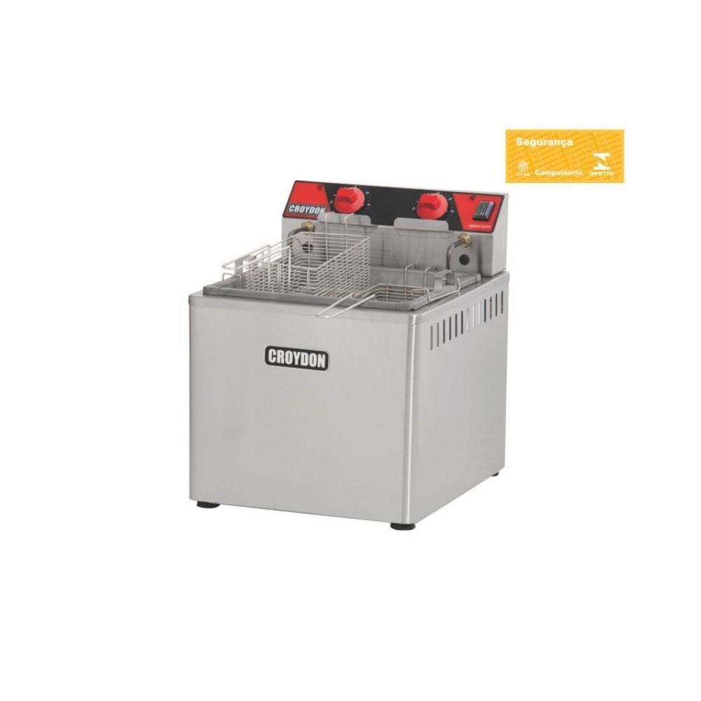 Fritadeira Elétrica de Mesa 8000w Zona Fria FZM8 Croydon