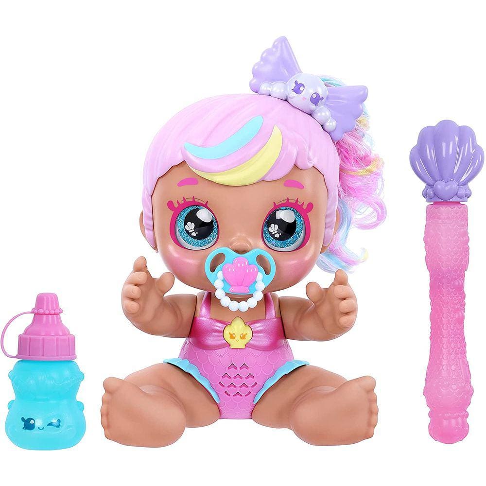 Boneca Kindi Kids Electronic 6.5" 2 Acessórios - Poppi Pearl Bubble `N` Sing