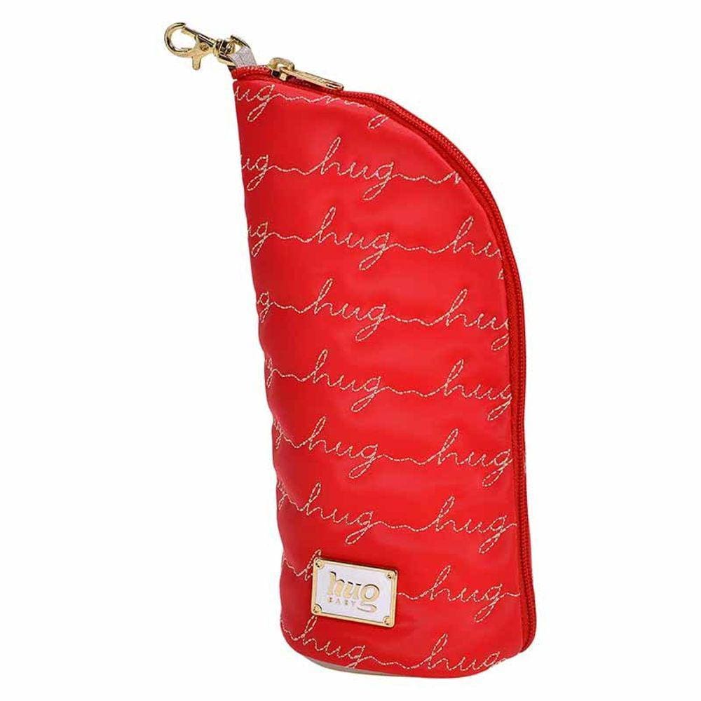 Porta Mamadeira Maternidade New Teddy Hug Cor Vermelho