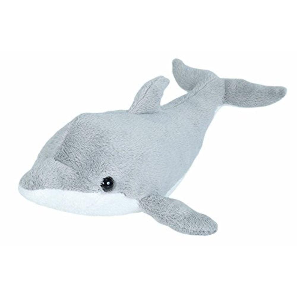 Golfinho de pelúcia da República Selvagem, Animal de pelúcia, Brinquedo de pelúcia, Presentes para crianças, Bichos do mar 11 polegadas