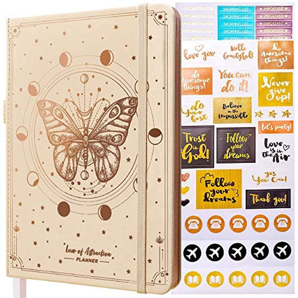 Agenda Planner Lei da Atração - Produtividade + Felicidade