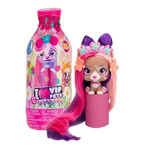 Vibes de Primavera - Inclui 1 Boneca, 9 Surpresas e 6 Acessórios - Para Meninas de 3+