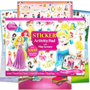 Disney Princess Giant Sticker Box Activity Set ~ Mais de 1000 adesivos da Princesa Disney com Cinderela, Pequena Sereia, Emaranhado, Belle e muito mai