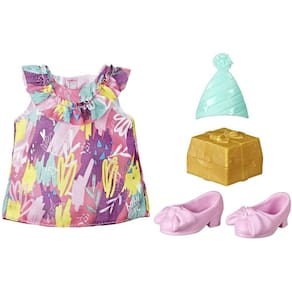 Vestido de Festa para Baby Alive: Luxuoso e Colorido