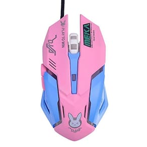 Mouse OW Respiração LED Retroiluminado Gaming Mouse Genji Reaper Wired USB Computer Mouse para PC e Mac E-Sports Gamers