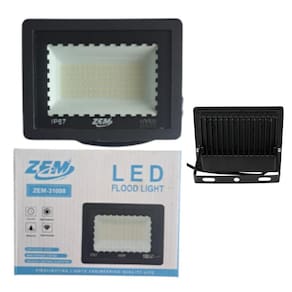 Refletor Led Holofote 100W Bivolt Prova D`Água Branco Frio