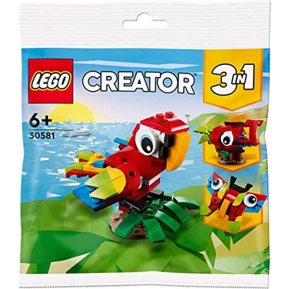 Papagaio Tropical LEGO - Colorido
