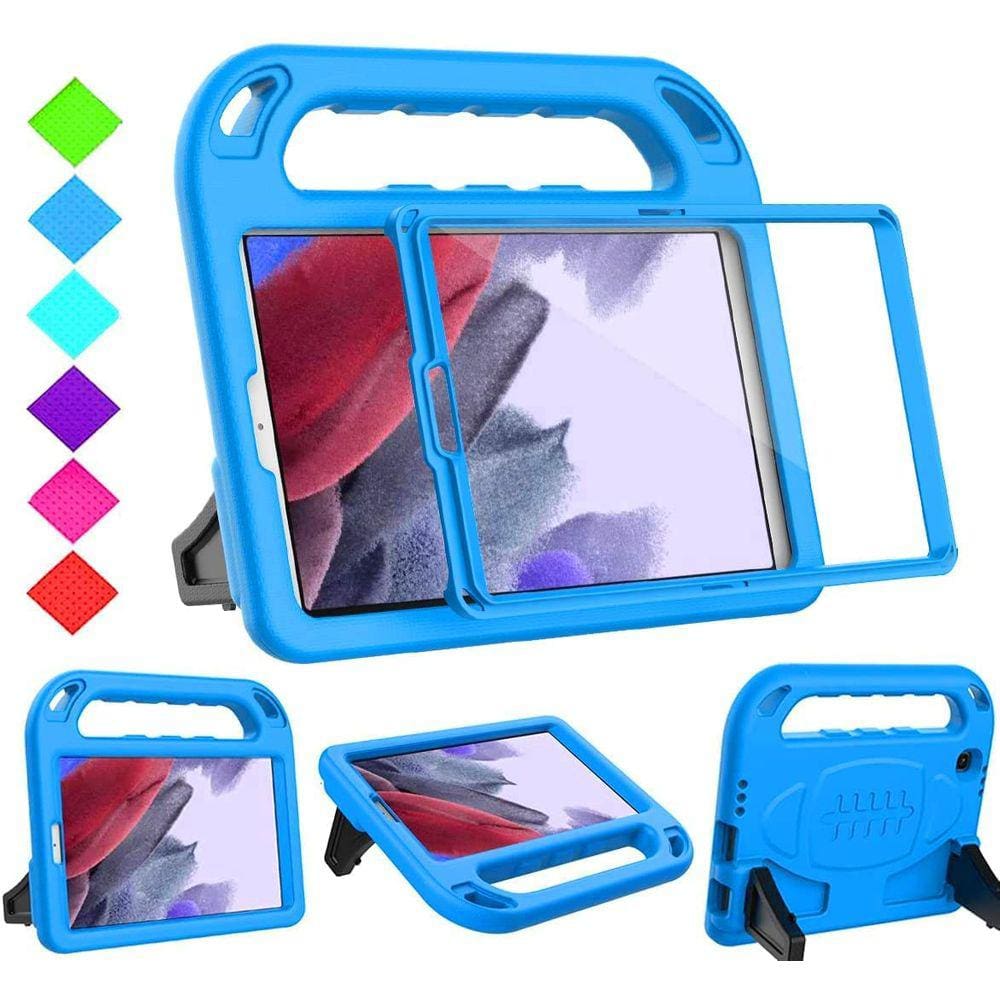 Case infantil azul com protetor de tela para Samsung Galaxy Tab A7 Lite 2021 de 8,7 polegadas