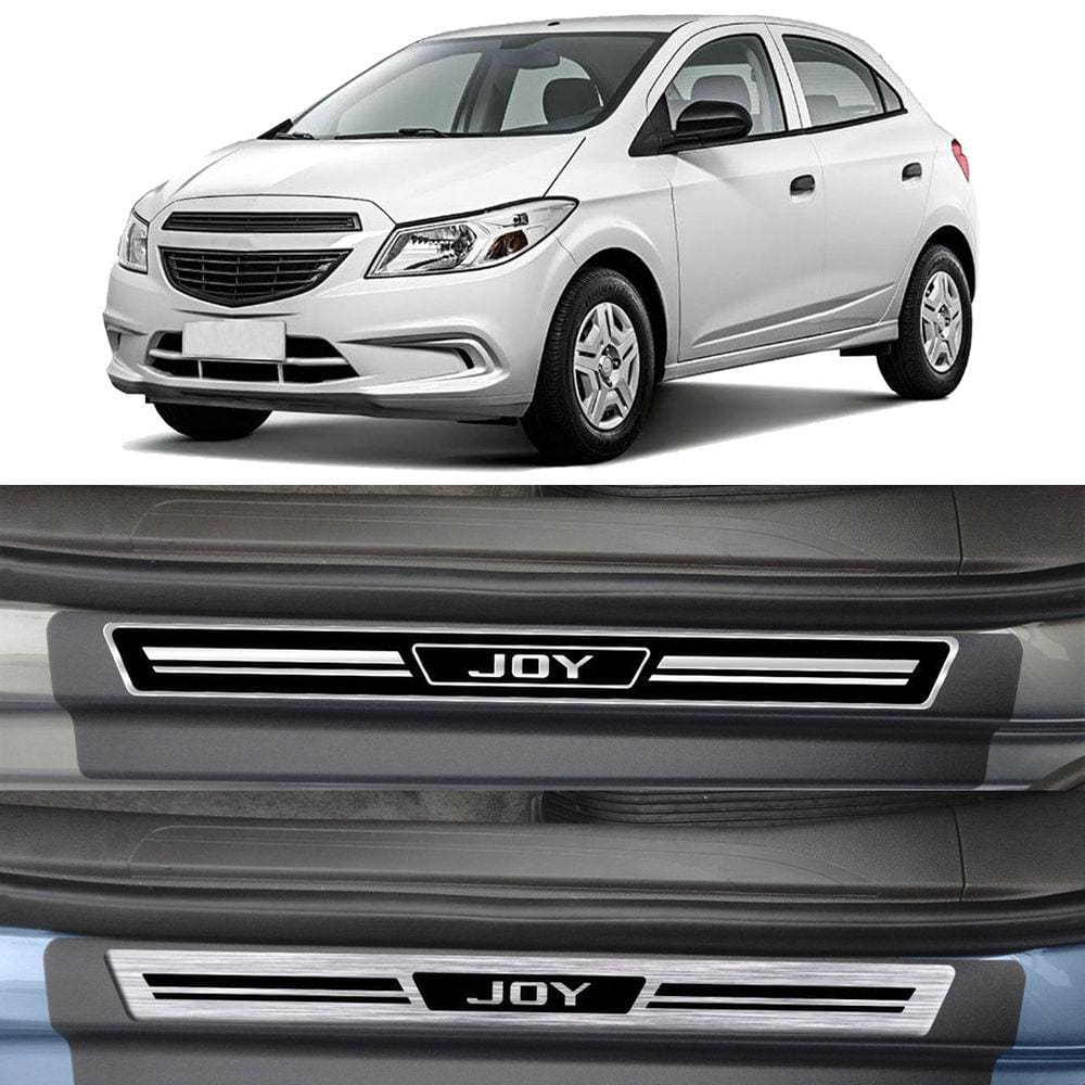 Jogo Soleira Onix Joy Hatch e Sedan 2013 a 2021