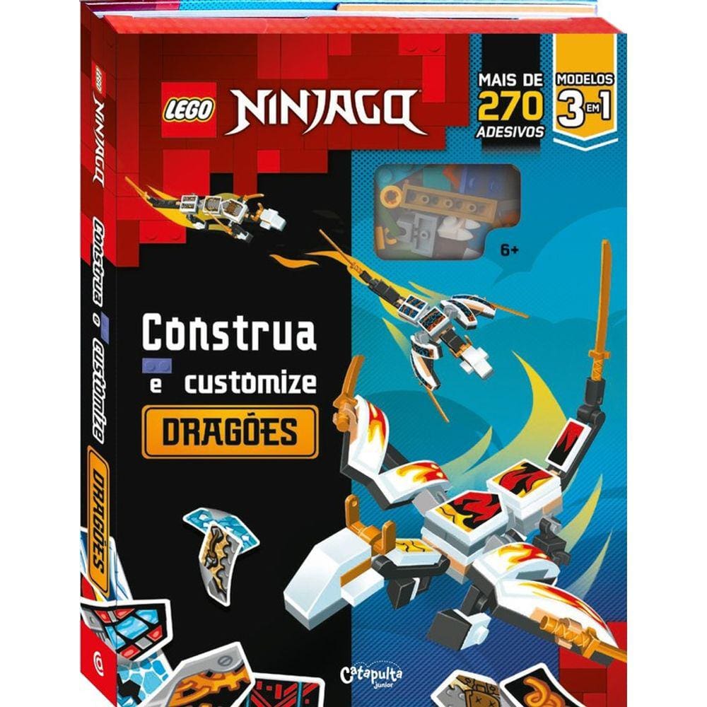 Lego Ninjago - Construa E Customize: Dragões