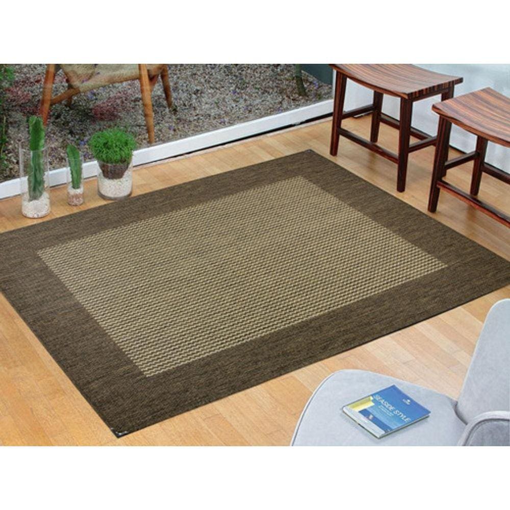 Tapete Sisal Antiderrapante Com Protetor 580 1,50 X 2,00