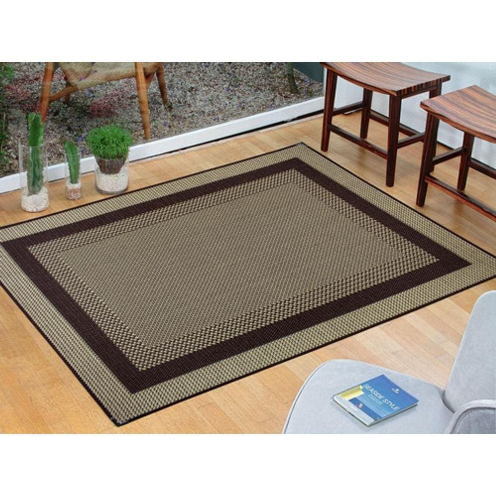 Tapete Sisal Antiderrapante Com Protetor 590 1,50 X 2,00