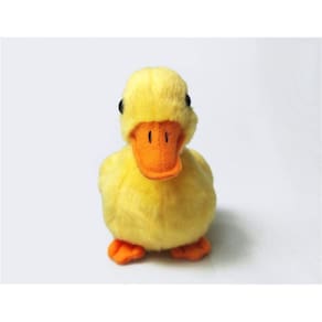 Pato de Pelúcia Recheado de Frango - 12cm, Brinquedo Macio e Colorido