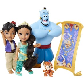 Conjunto de Presente de História de Jasmine e Aladdin em Miniatura de Bonecas - Disney Princess