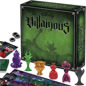 Jogo de tabuleiroDisney Villainous, Ravensburger, para maiores de 10 anos - 2019 Vencedor do Prêmio TOTY Game of The Year