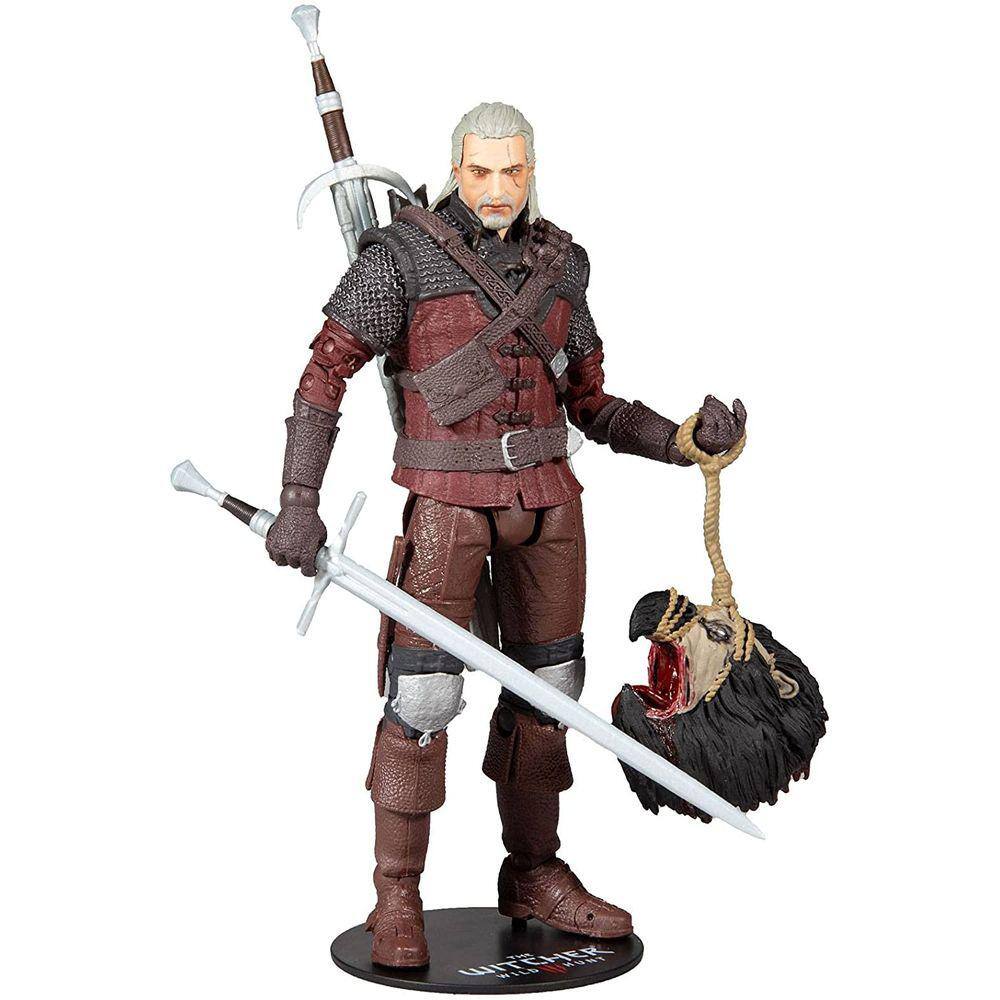 McFarlane - Witcher Gaming 7 Figuras Onda 2 - Geralt of Rivia (WolfArmor)