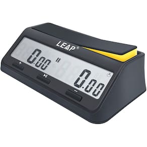 Relógio Digital Avançado LEAP para Xadrez - Contagem Regressiva & Alarme