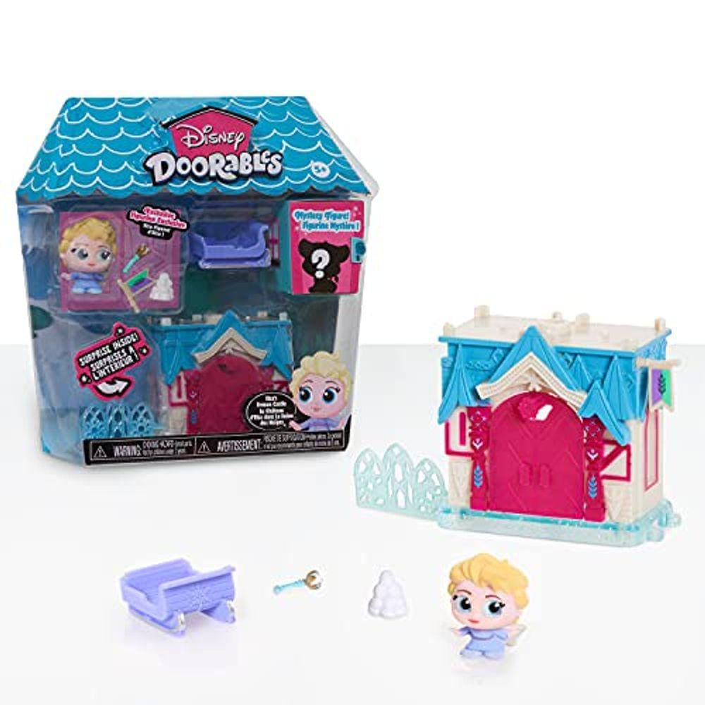Disney Doorables Mini Playset Elsa`s Frozen Castle, por Just Play