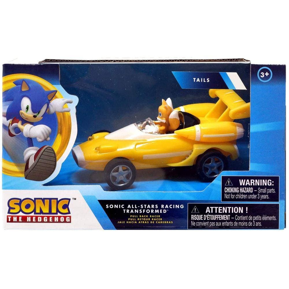 Corrida de Tails com Tração Retrátil: 5 polegadas