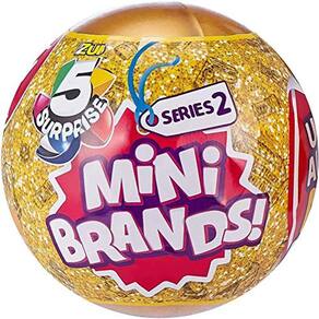 Mini Marcas Surpresa! Série 2: Conjunto de 5 colecionáveis