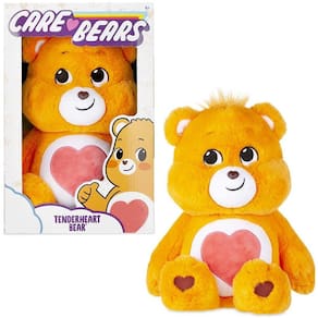 Care Bears Tenderheart Bear Stuffed Animal, 14 polegadas