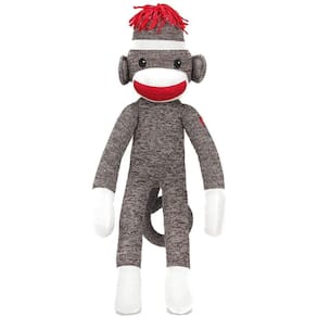 Brinquedo de Pelúcia Marrom - Macaco Tradicional