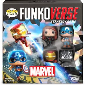 Bonecos Funkoverse: Marvel, Funko, pacote de 4, sugerido para maiores de 10 anos.