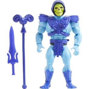 Masters of the Universe Origins Skeletor Action Figure, Battle Character for Storytelling Play and Display, Gift for 6 a 10 Year Olds and Adult Collec