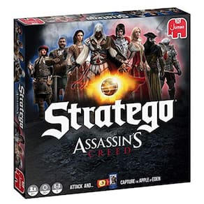 Jumbo, Stratego - Assassin`s Creed, Strategy Board Game, 2 Jogadores, Idades 8 Anos Mais
