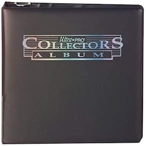 Álbum Preto de Coleção 3in Ultra Pro - Durável e Prático