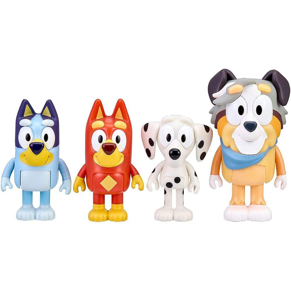 Figuras Bluey e Amigos 4 Pack (13052)