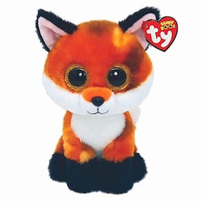 TY Beanie Boo Meadow - Raposa laranja - 6"