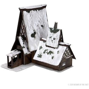 Conjunto Papercraft Po - Reinos D&D: Ice Dale: A Praga do Gelo