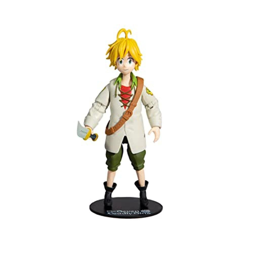Os Sete Pecados Mortais Meliodas 7" Figura de Ação com Acessórios