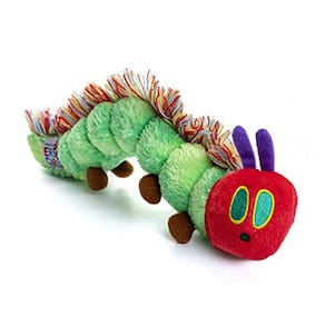 KIDS PREFERRED World of Eric Carle, The Very Hungry Bean Bag Toy, 10 polegadas
