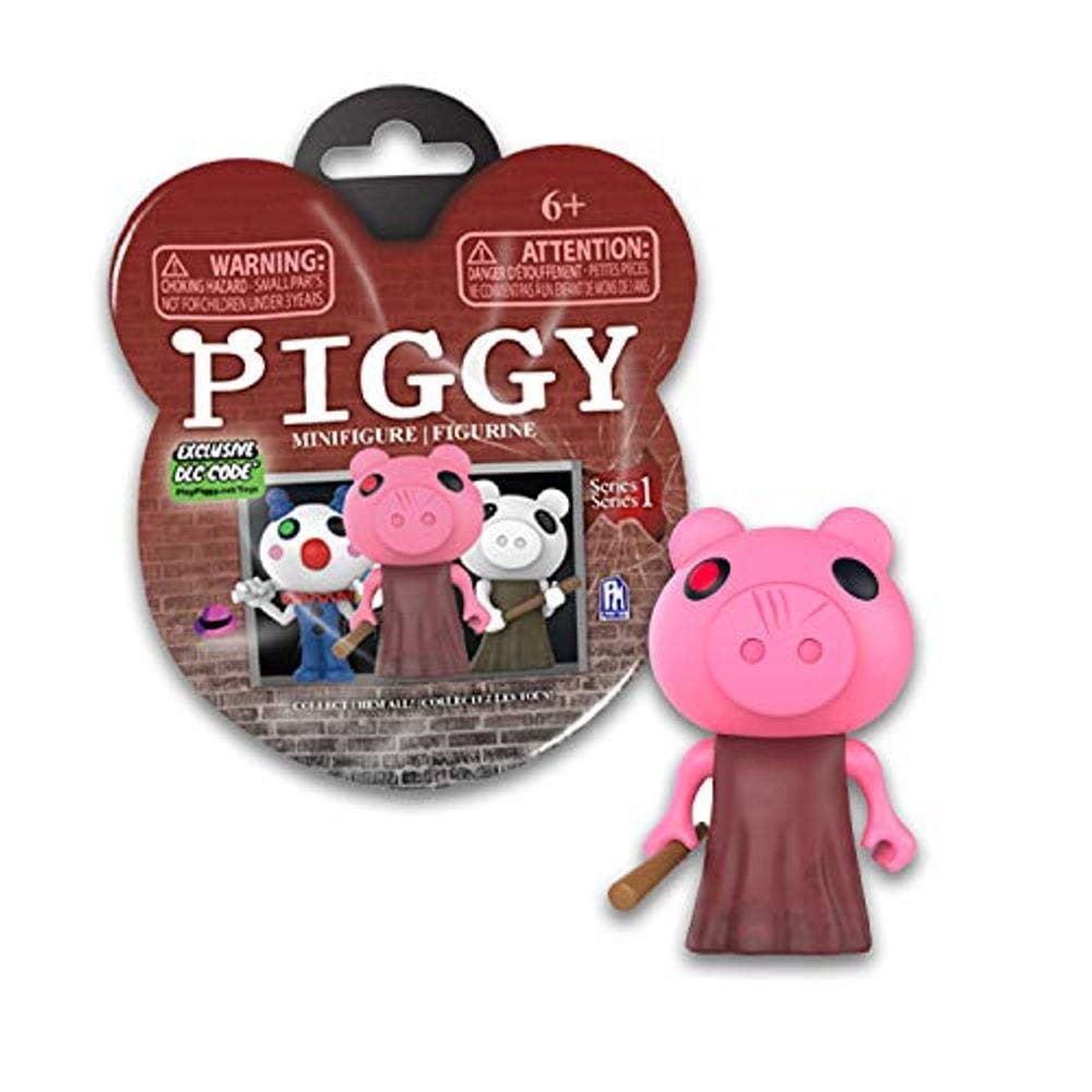 PIGGY - Minifigure Mystery Pack (3” Single Figure, Collect All 14, Series 1) [Inclui itens DLC]