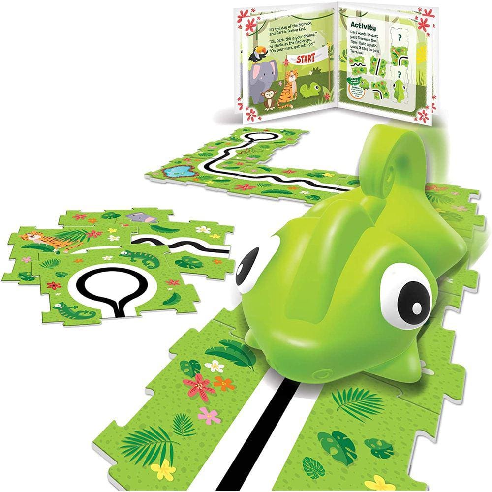 Recursos de aprendizagem Codificando criaturas vão pets dardo o camaleão, brinquedo de codificação precoce, idades 4+, Multi