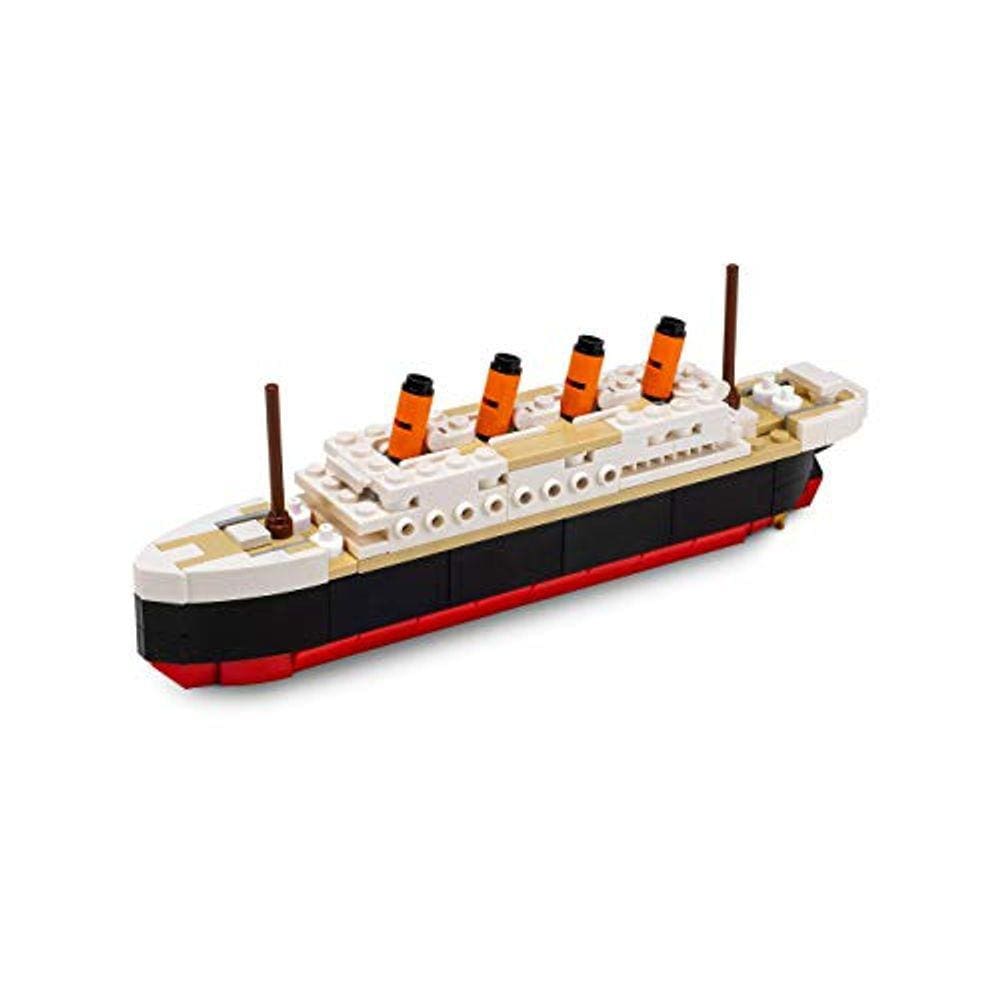 Blocos de Constr. Titanic Tam. Médio (217 Peças) 100% Compatível Grandes Marcas
