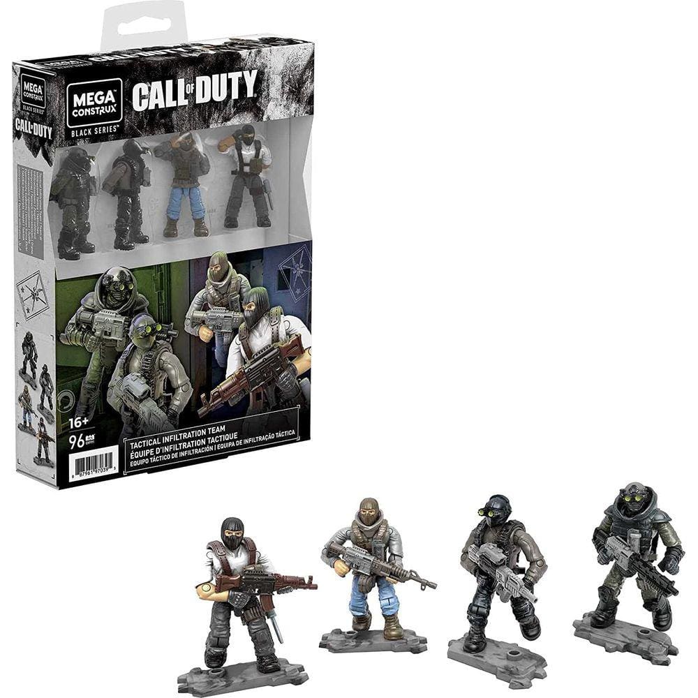 Mega Construx Call of Duty Equipe de Infiltração , Multi (GYF91)