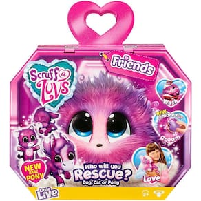 Little Live Scruff-a-Luvs - Friends - Pelúcia Mystery Rescue Pet