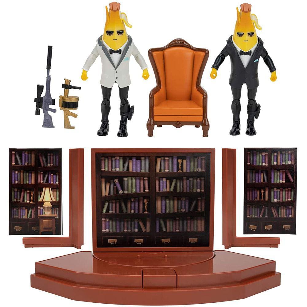 Fortnite Quarto de Agente Agent Peely - Figuras Articuladas (10cm) - Acessórios Lendários - 70 Characters: Fortnite Quarto Agent Peely Articuladas Ace