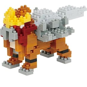 "Nano Blocos Entei Pokémon Montável"