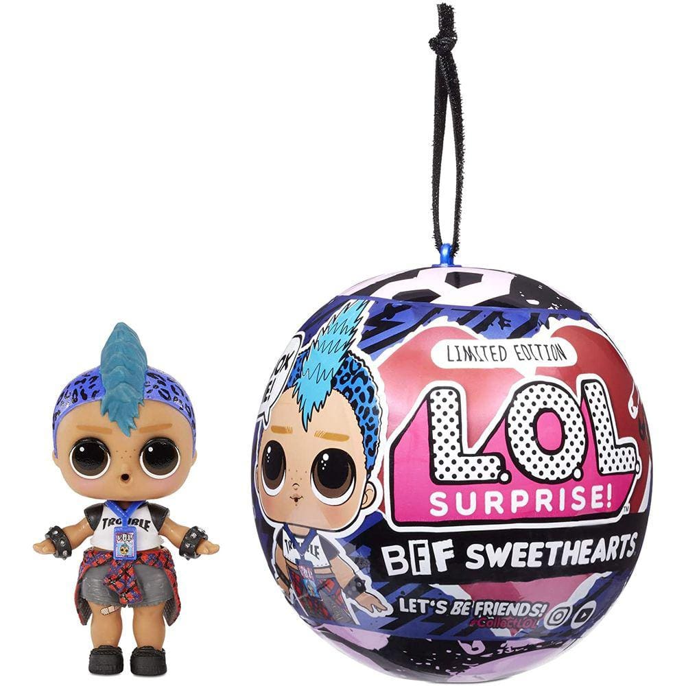 Boneca LOL Surpresa BFF Sweethearts Punk Boi 7 surpresas